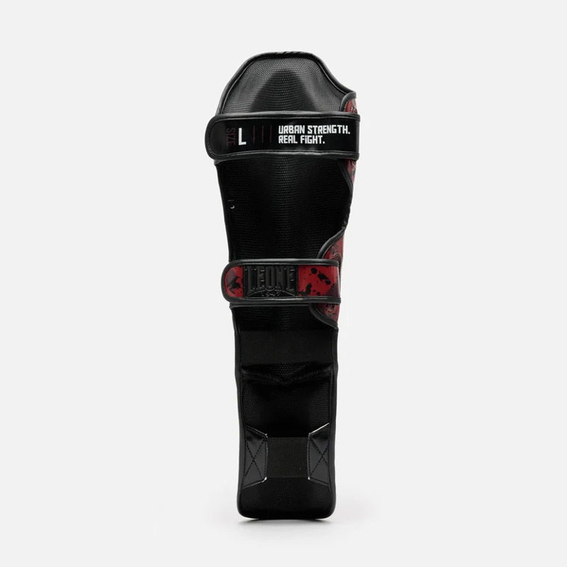Leone Shinguards urban fighter- red